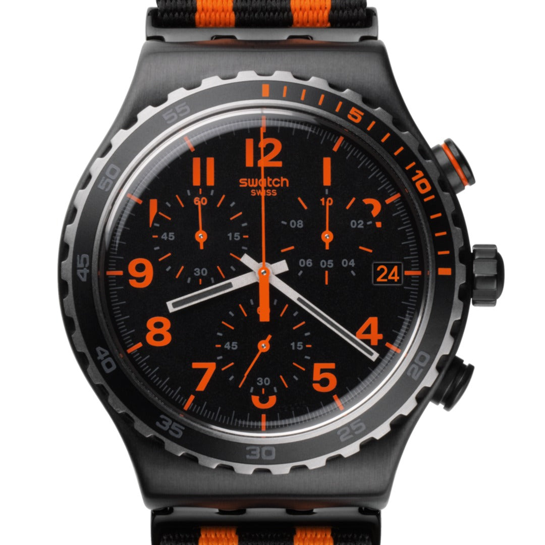 YVB401 Reloj Swatch Garosugil de hombre correa de tela