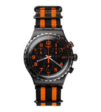 YVB401 Reloj Swatch Garosugil de hombre correa de tela