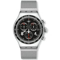 YVS401GB Reloj Swatch Blackie de hombre pulsera mesh 42mm