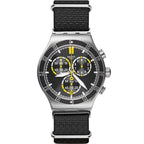 YVS424 Reloj Swatch Disorderly de hombre correa de tela
