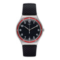 YWS417 Reloj Swatch Red Wheel de hombre correa de resina