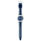 YWS436 Reloj Swatch Bluora de hombre correa de silicona
