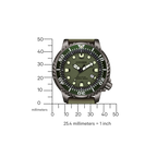 bn0157-11x Reloj Citizen Eco-drive de hombre pulsera de caucho 44 mm - Vista 5