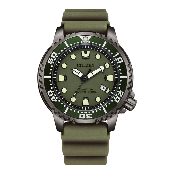 bn0157-11x Reloj Citizen Eco-drive de hombre pulsera de caucho 44 mm - Reloj original en Guatemala