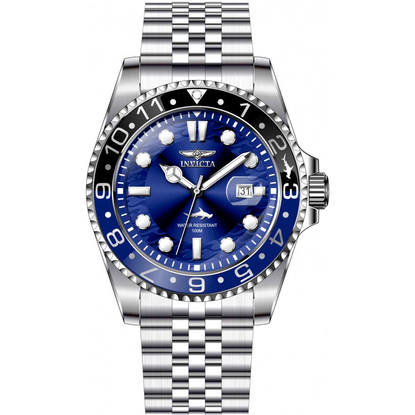 Reloj Invicta Pro Diver Hombre Correa de Acero - Vista lateral