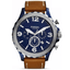 JR1504 Reloj Fossil Nate Hombre Correa Cuero Marrón