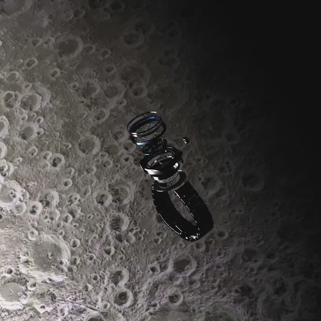Reloj Bulova Lunar Pilot Timascus Precisionist para Caballero 98A329