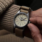 SRPJ83K1 Reloj Seiko 5 Sports 5 Hombre Correa Tela Caqui