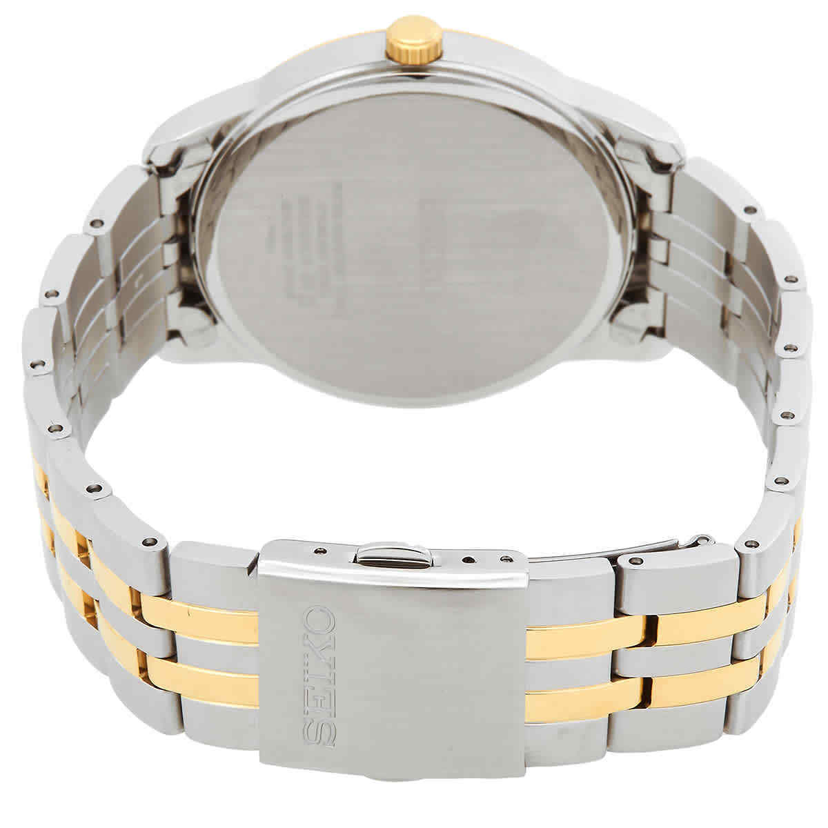 SUR402P1 Reloj Seiko Essentials Hombre Bicolor Esfera Blanca