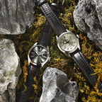SRPJ87K1 Reloj Seiko Serie 5 Hombre Cuero Negro Esfera
