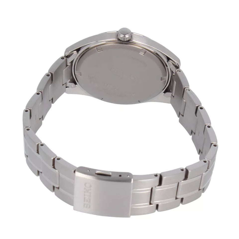 SUR373P1 Reloj Seiko Essentials Hombre Titanio Esfera Púrpura Oscura