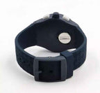 SUSN410 Reloj Swatch Gara in Blu Análogo para Caballero con Correa de Resina