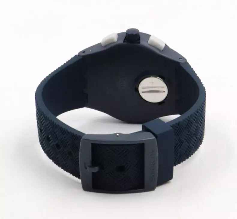 SUSN410 Reloj Swatch Gara in Blu Análogo para Caballero con Correa de Resina