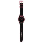 SO29P700 Reloj Swatch Minimal Line Pink unisex banda de caucho
